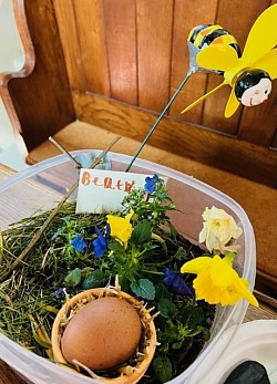 Easter display
