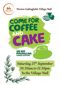 MacMillan Coffee Morning