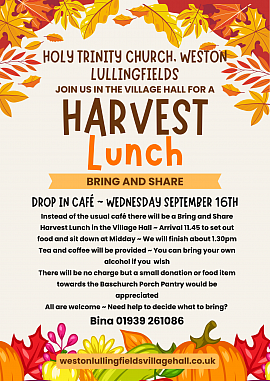 Harvest Lunch
