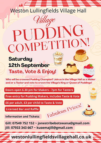 Pudding Competition