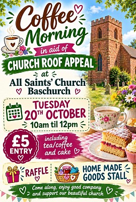 Baschurch Church Coffee Morning